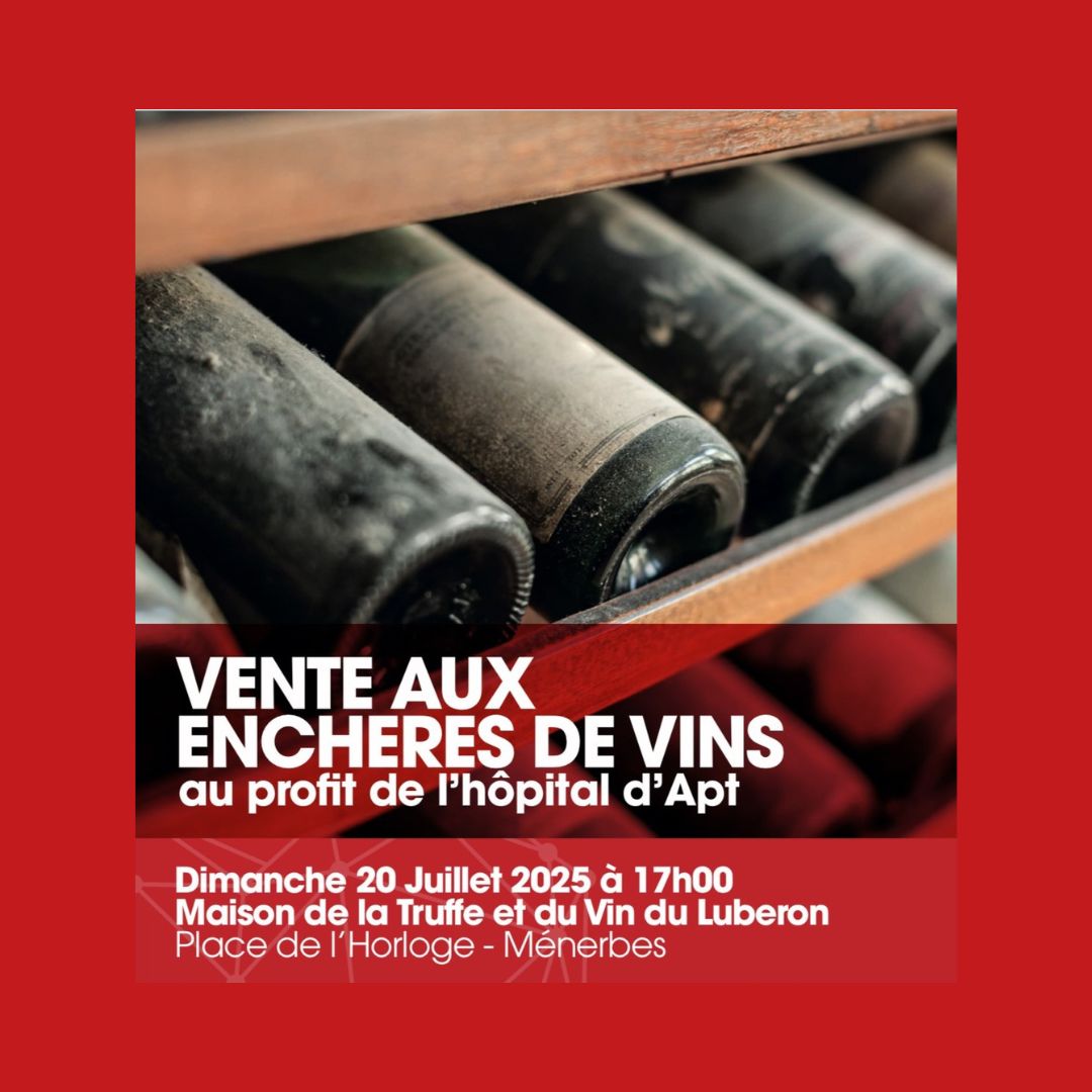 Vente aux enchres de vins