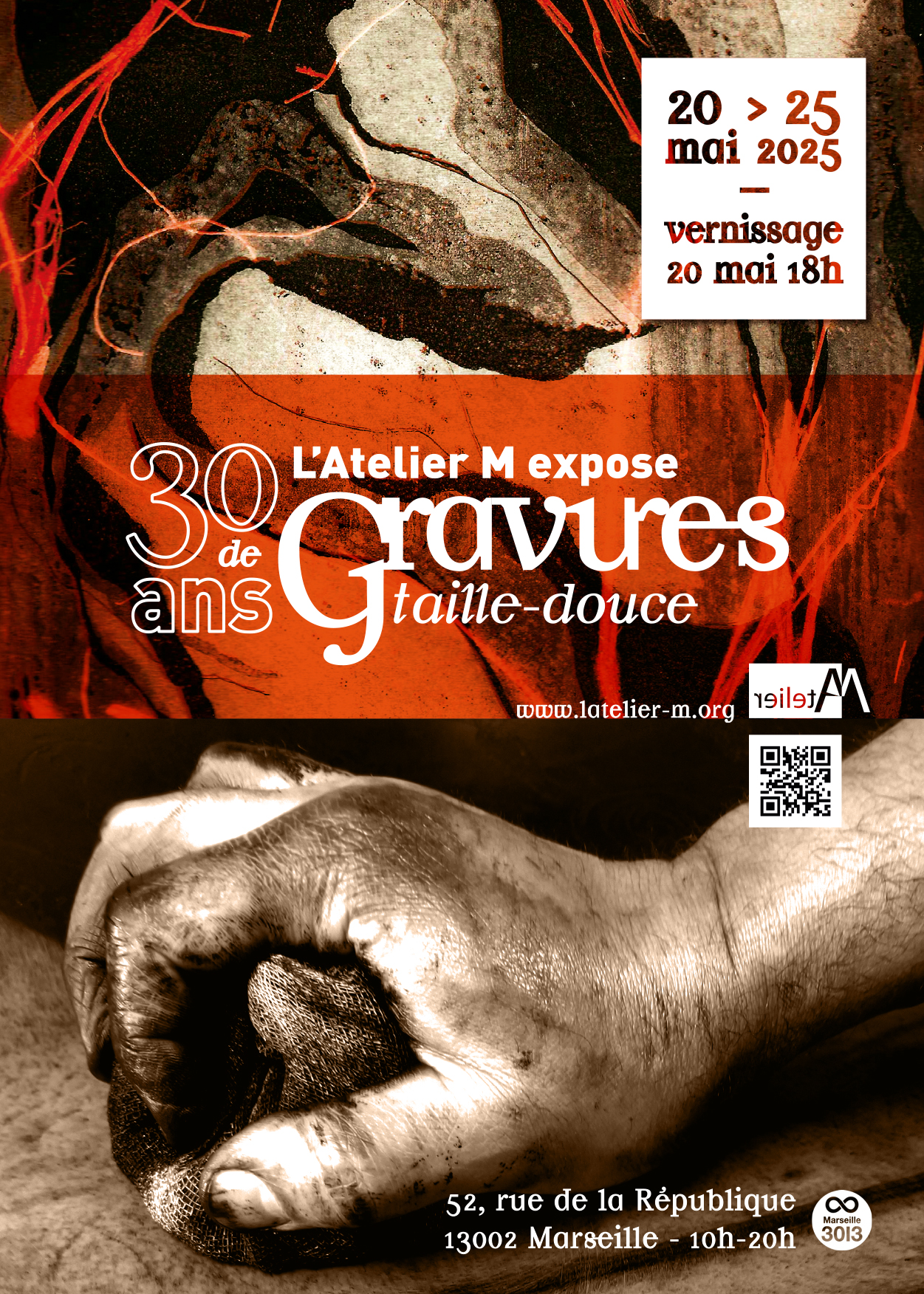 LAtelier M expose 30 ans de gravure taille-douce