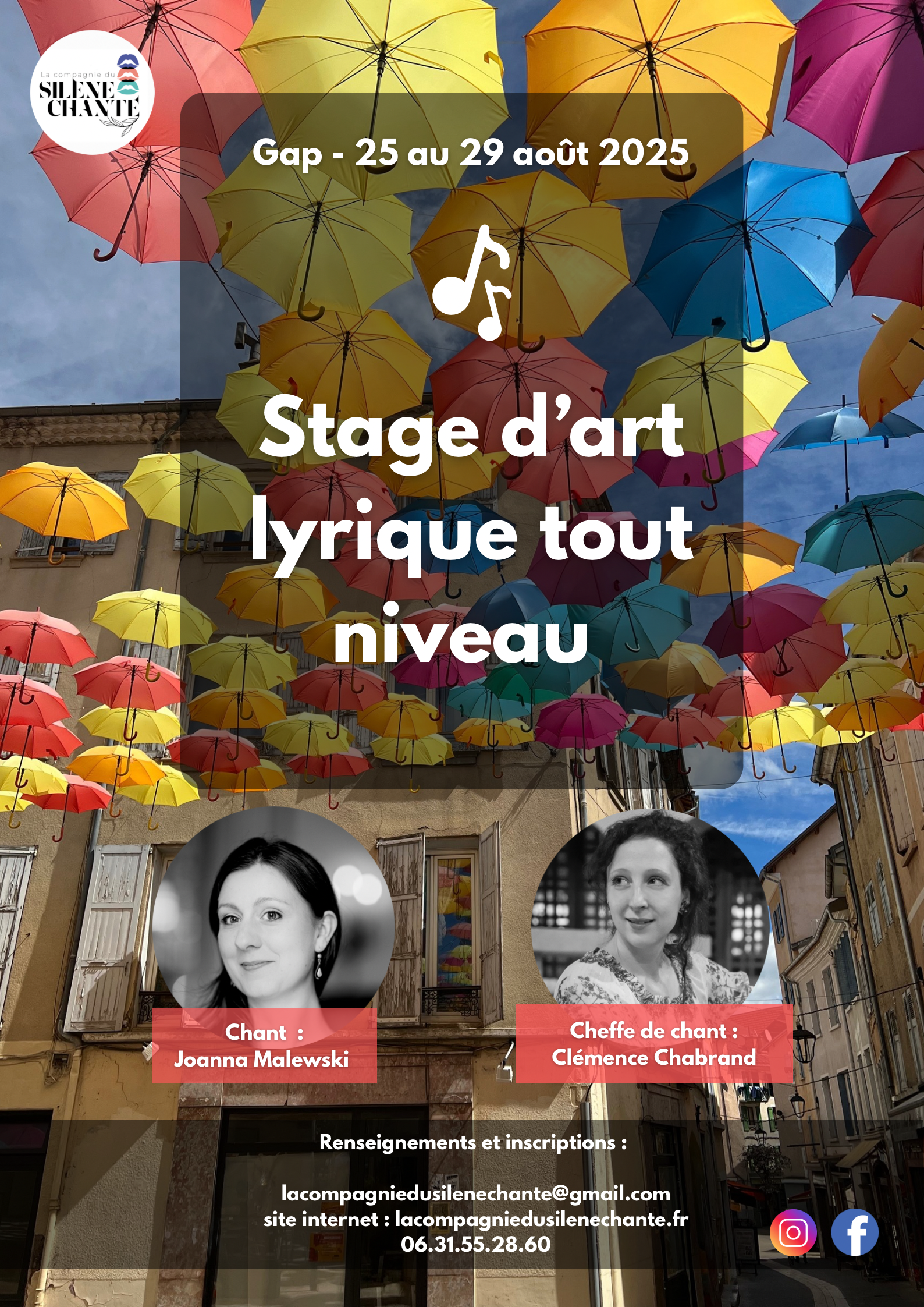 Stage dart lyrique tout niveau