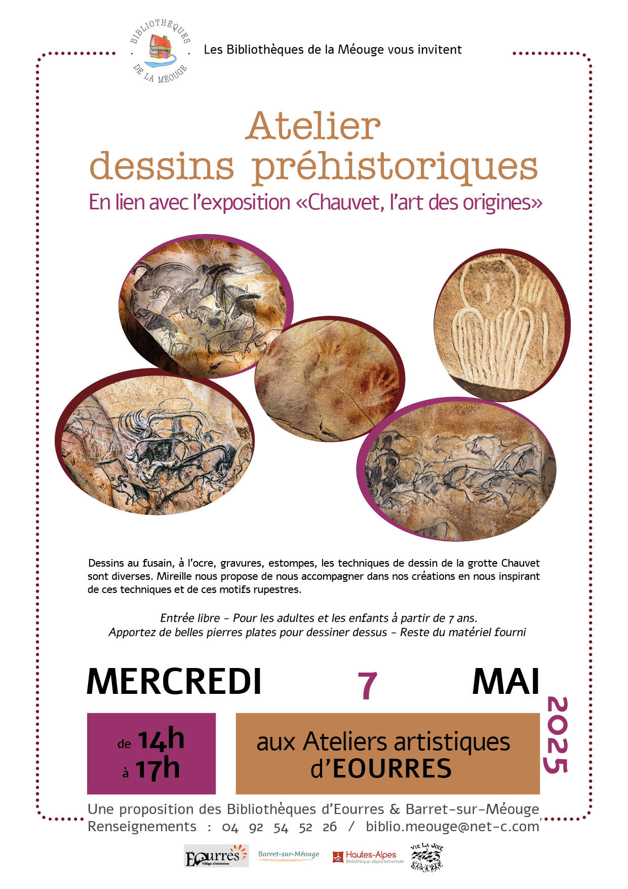 Atelier dessins prhistoriques