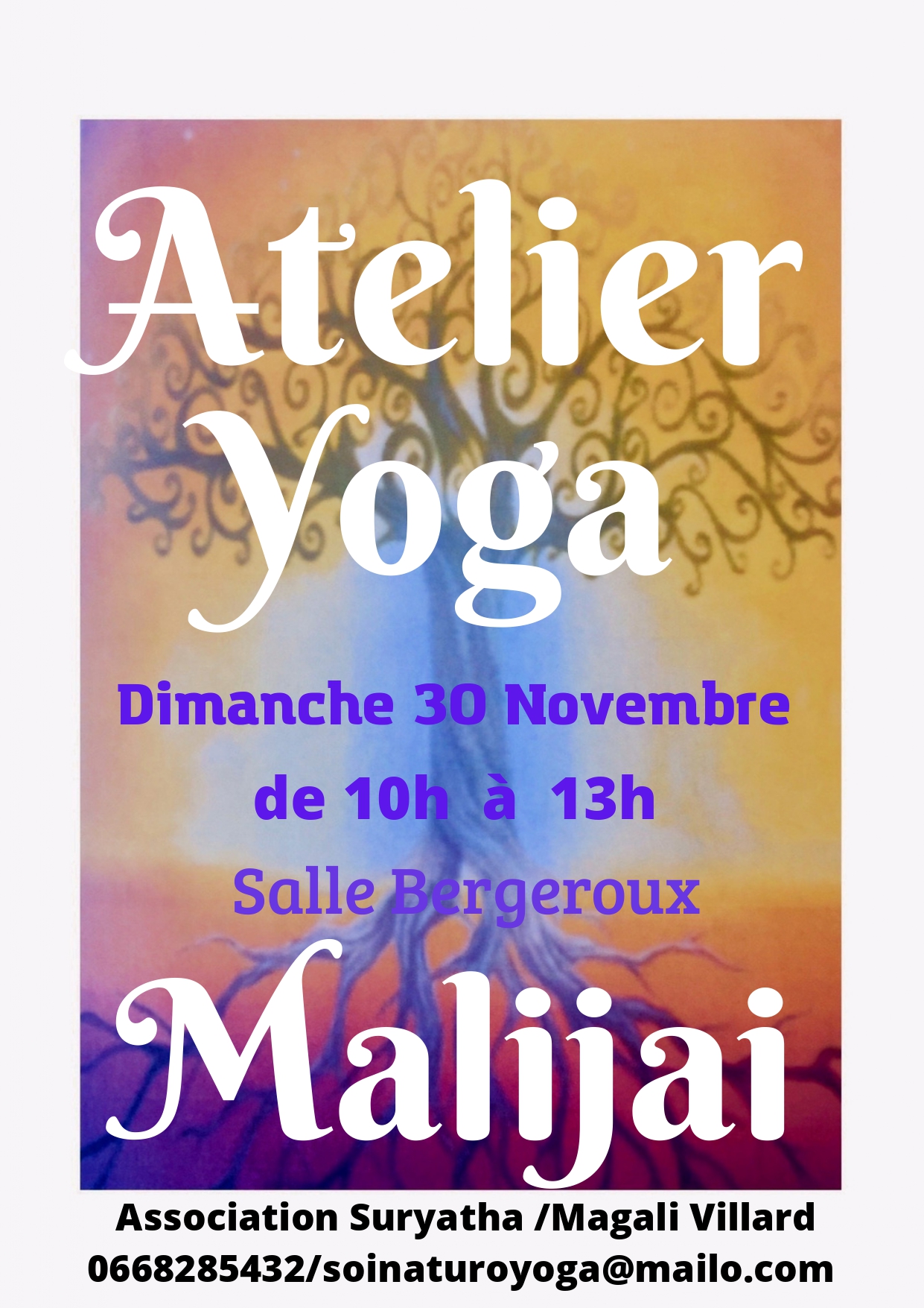 Atelier yoga