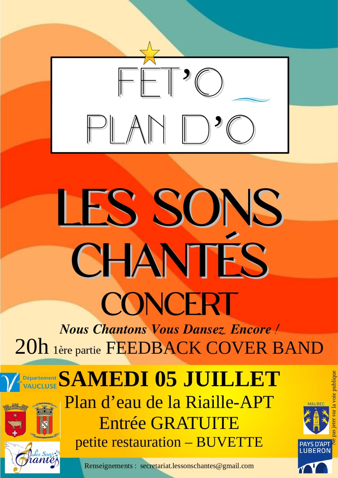 Fet'O Plan d'O - Concert par les 