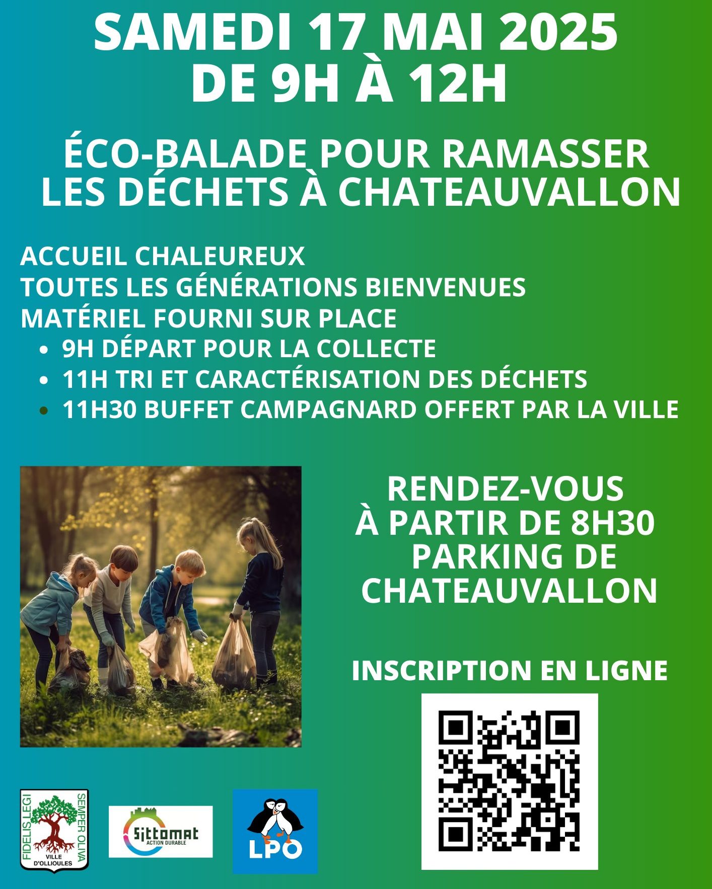 co-balade pour ramasser les dchets  Chateauvallon