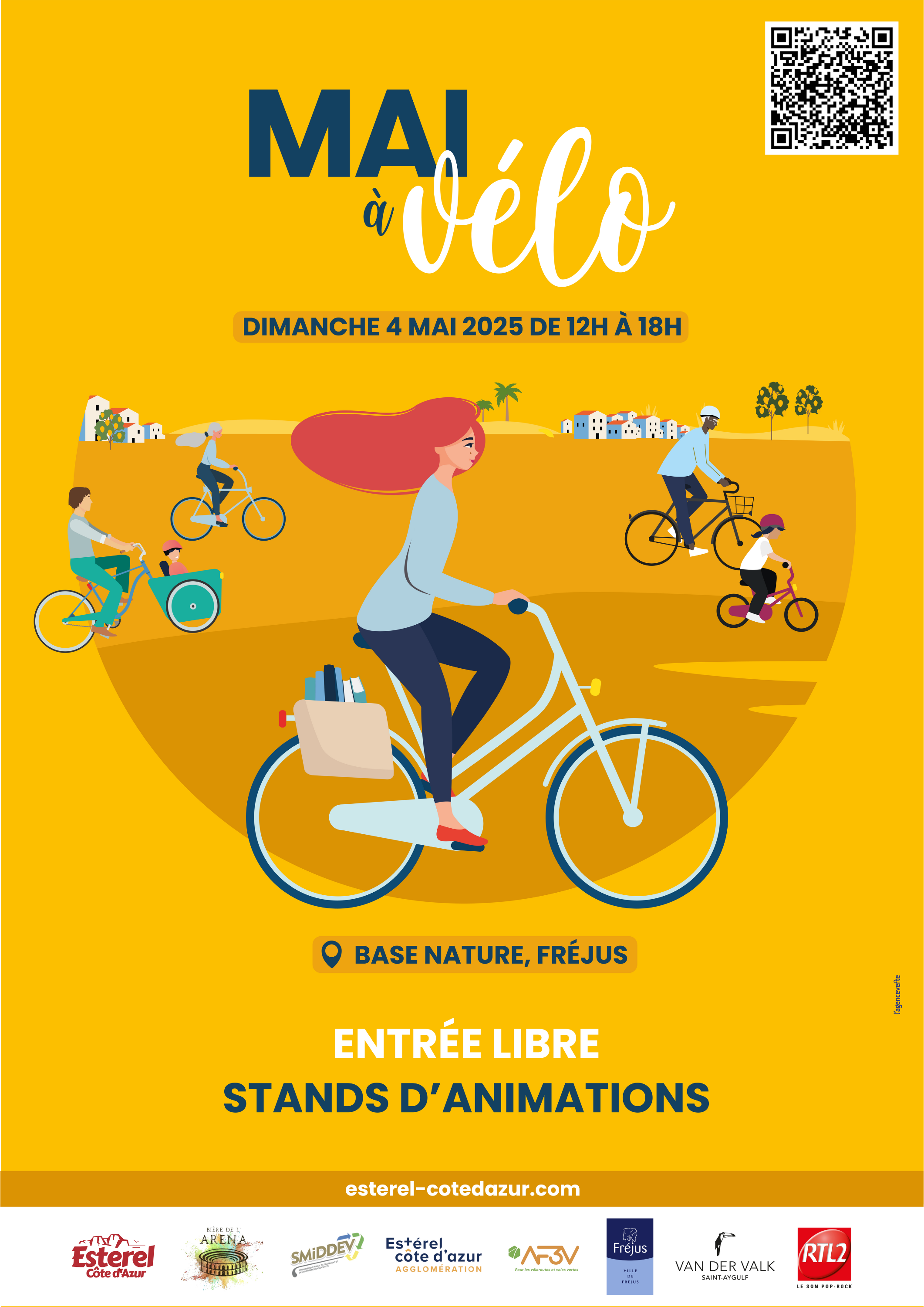 Mai  Vlo : tous en selle vers la Base Nature de Frjus