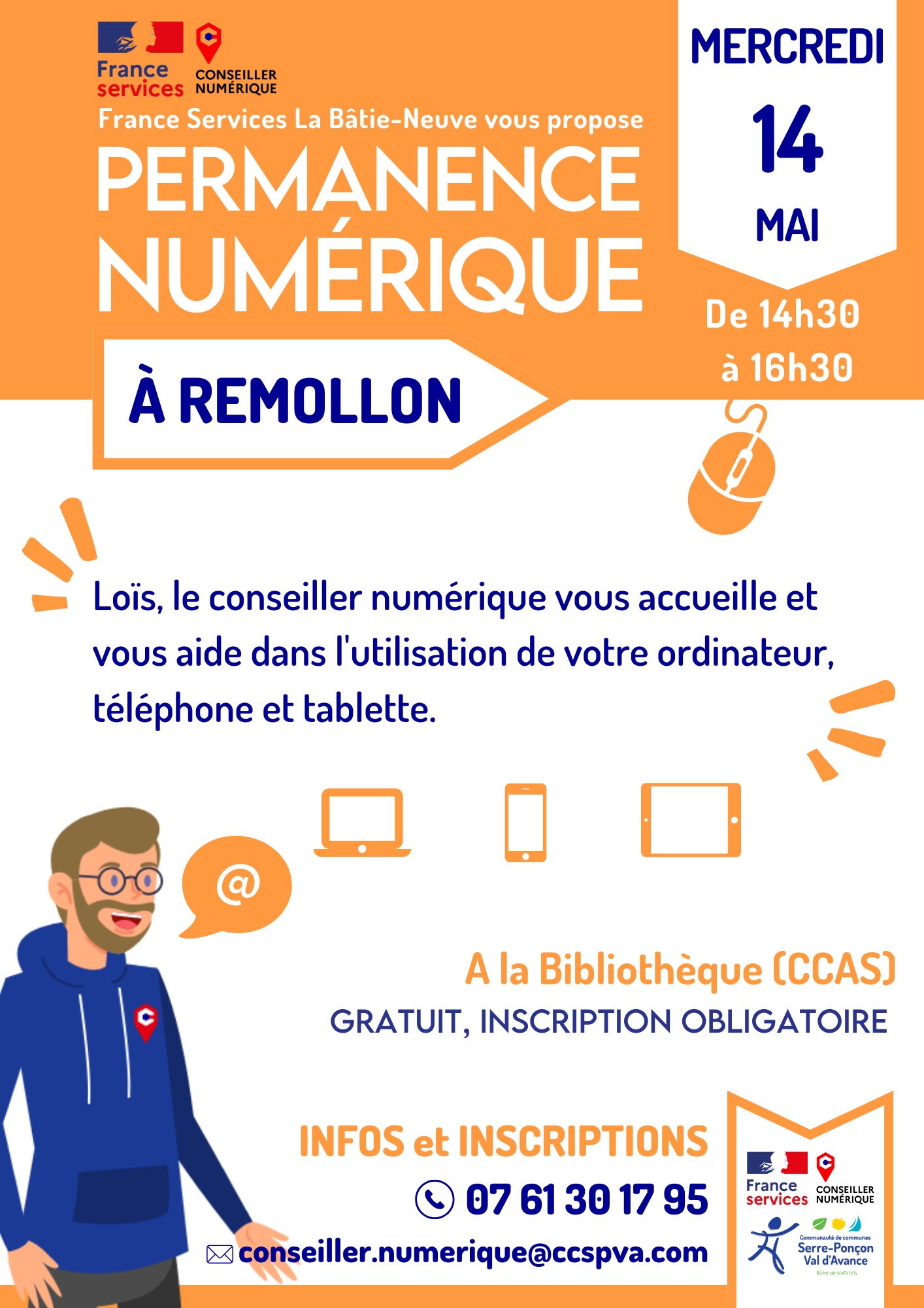 Permanence numrique  Remollon
