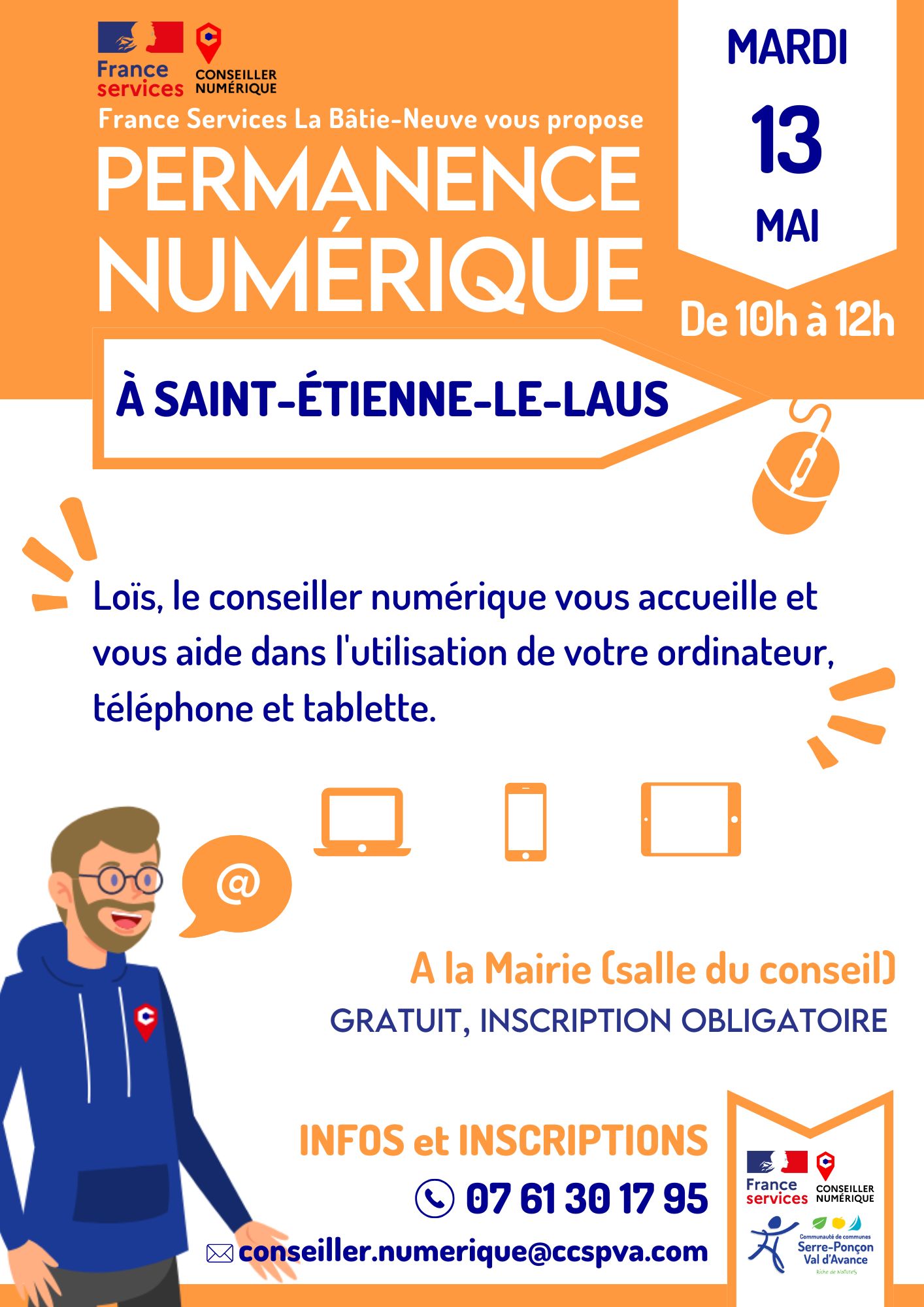 Permanence numrique  Saint-tienne-le-Laus