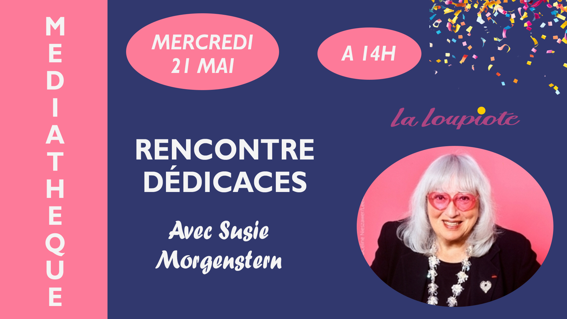 Rencontre-ddicace avec Susie Morgenstern