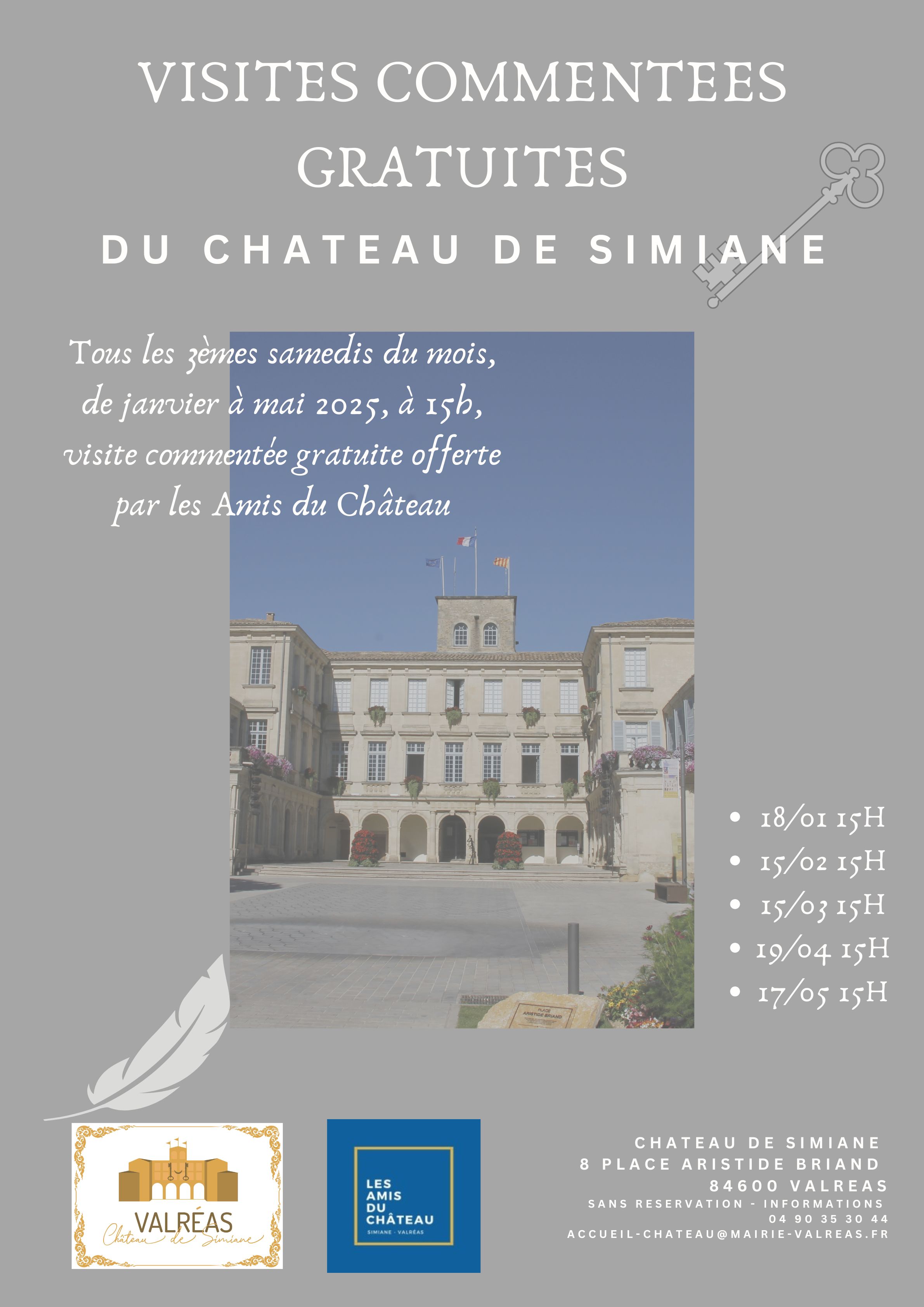 Visite commente gratuite des Amis du Chteau