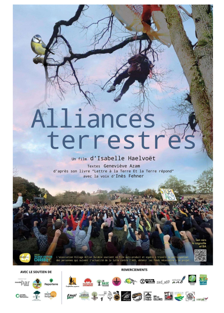 Cin dbat : Projection du film Alliances Terrestres, en prsence de la ralisatrice Isabelle Healvoet .