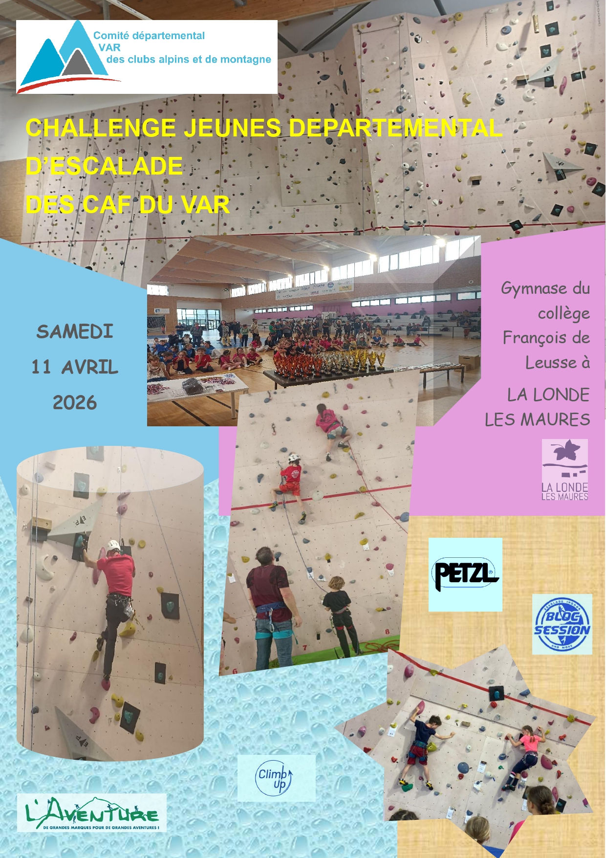 Challenge d�partemental d'escalade