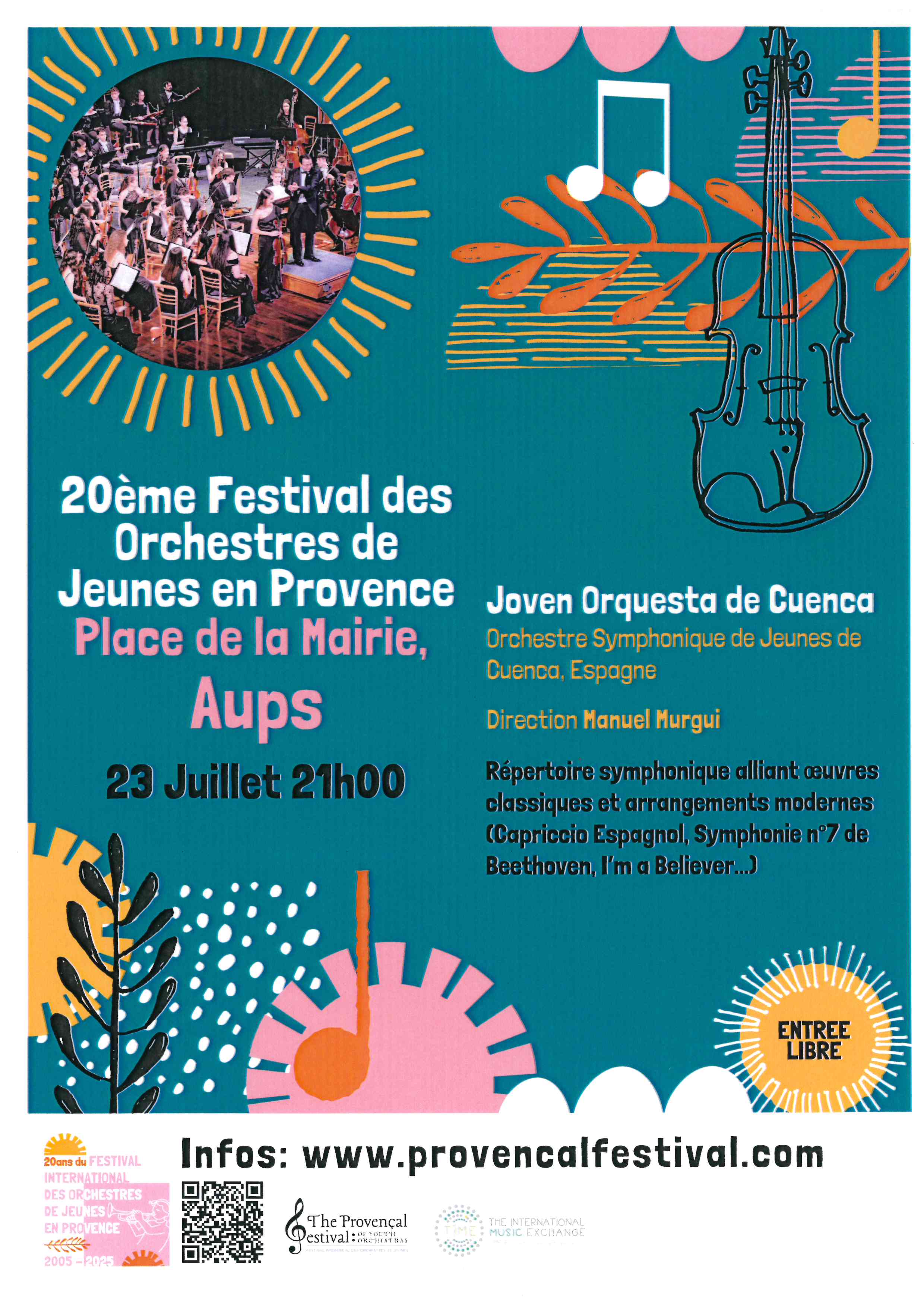 Festival des orchestres des jeunes en Provence
