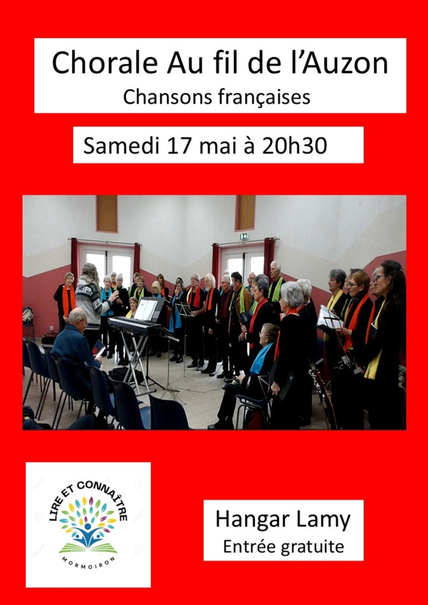 Chorale Au fil de l'Auzon : Chansons franaises