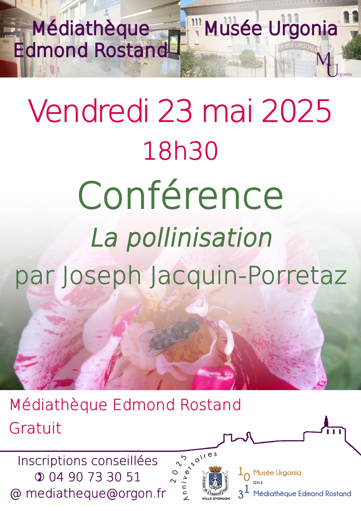 Confrence : La pollinisation