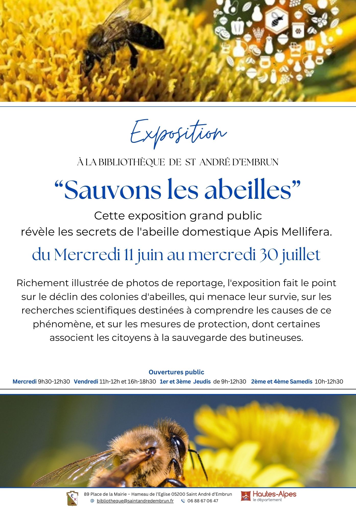 Exposition - Sauvons les abeilles