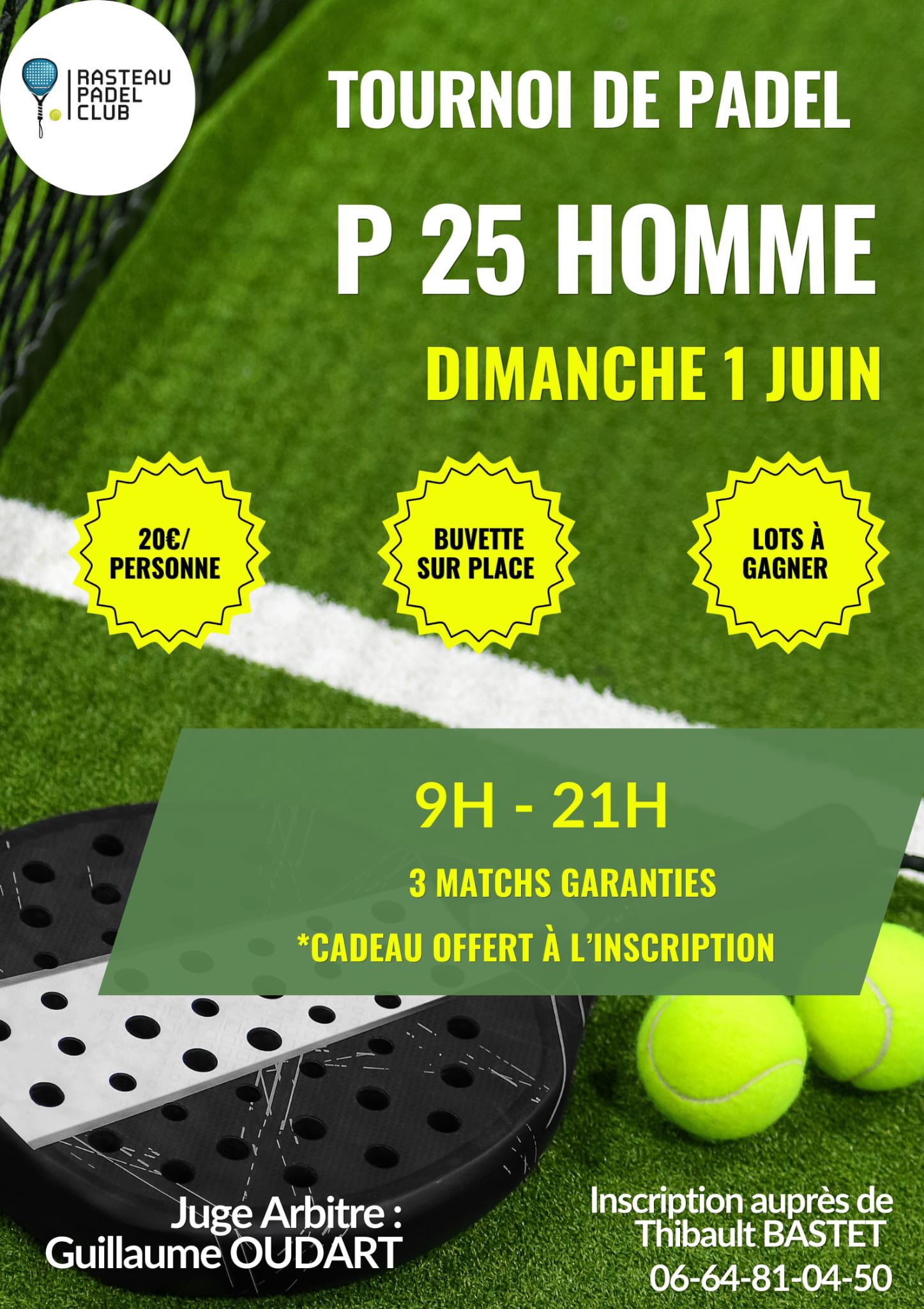 Tournoi de Padel