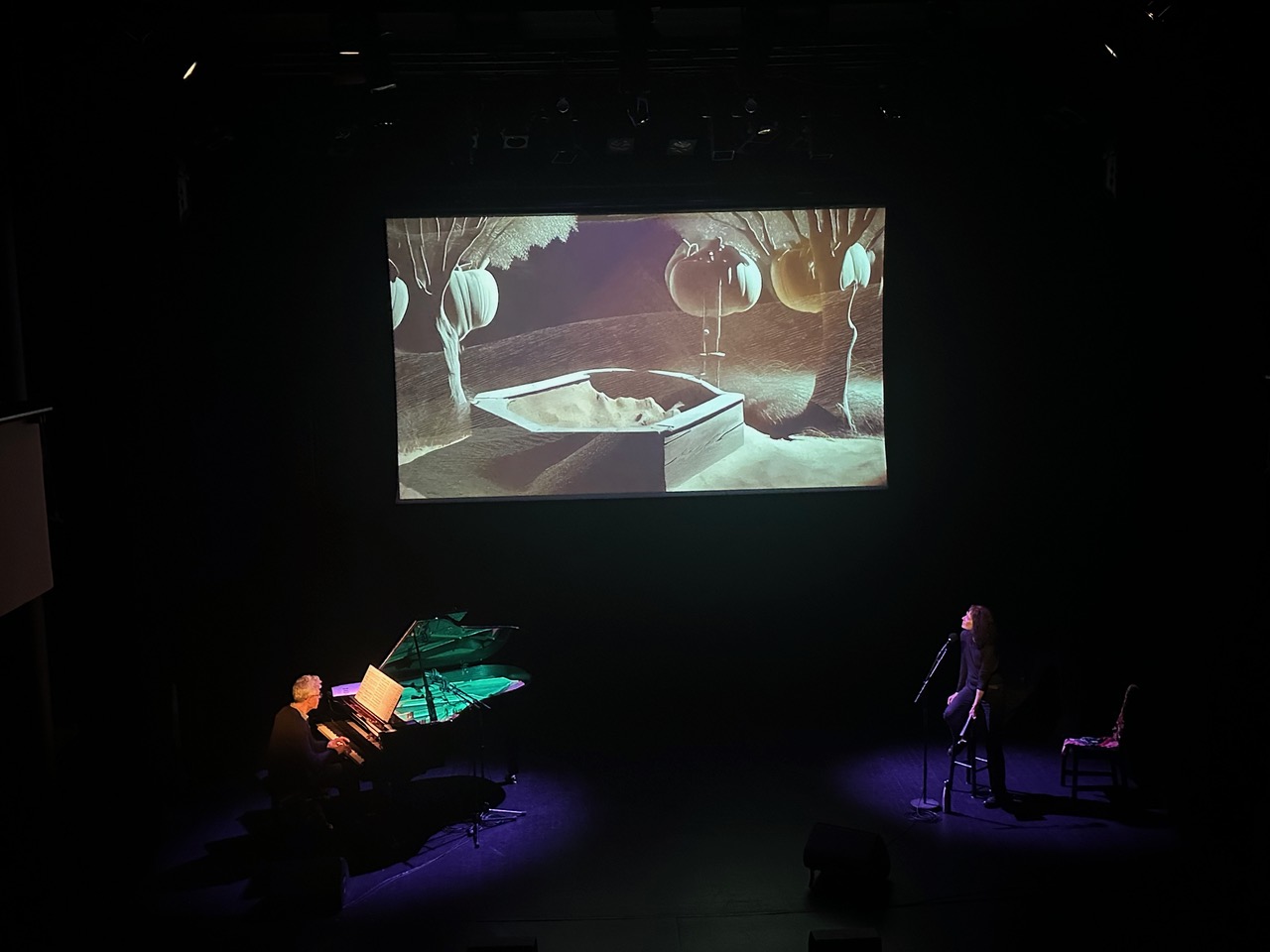 Concert lecture en images - Adam et les Nymphes