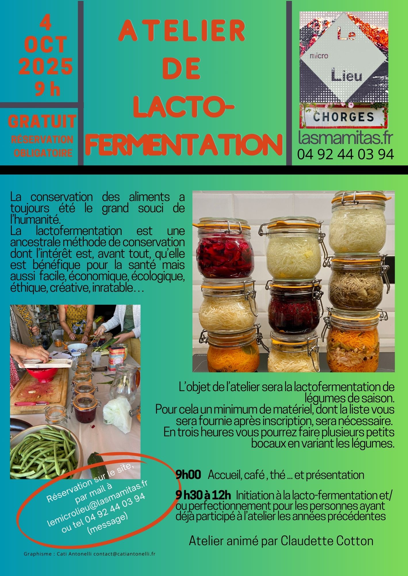 Atelier de Lactofermentation