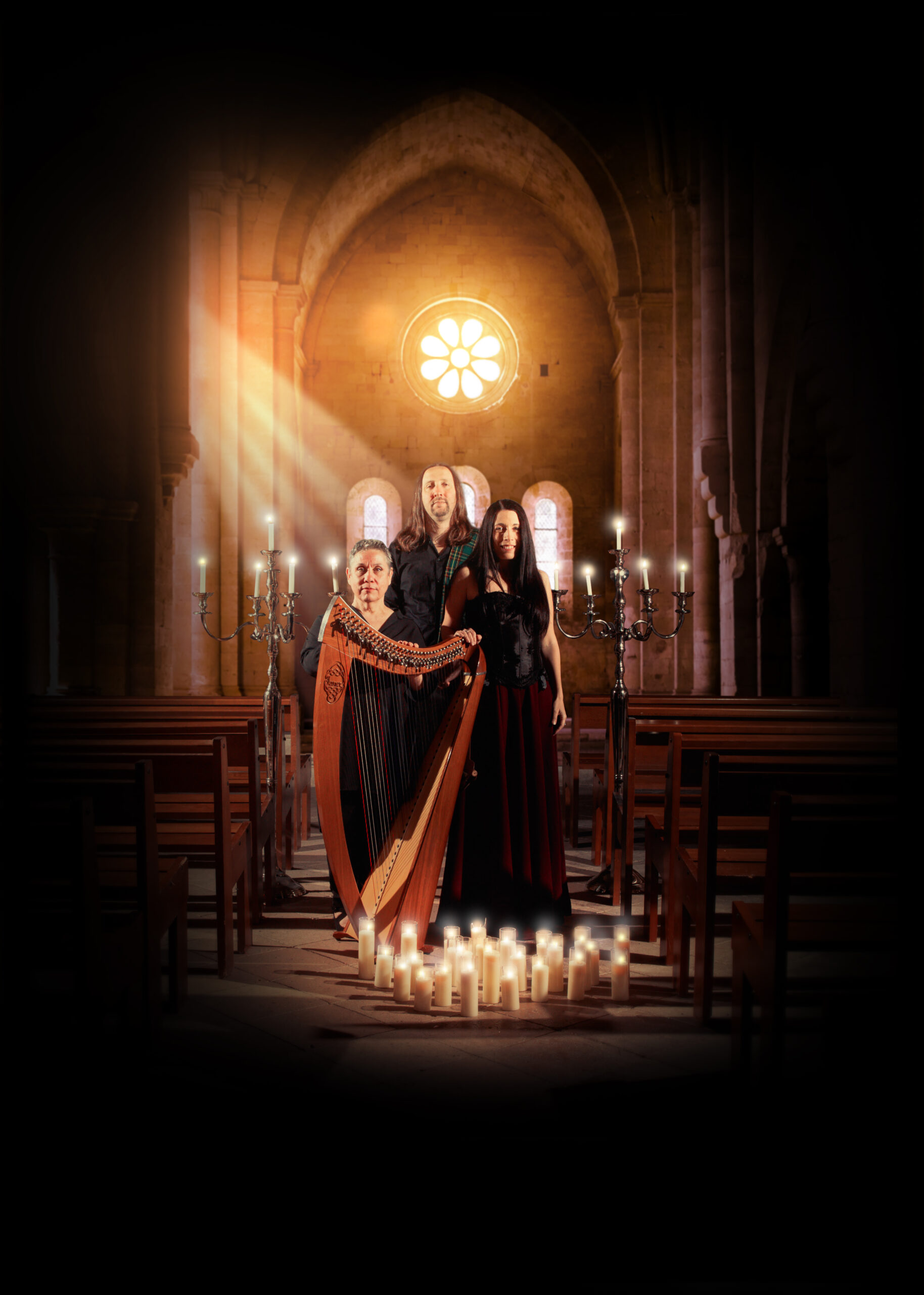 Celtic Light : concert de musique celtique  la bougie