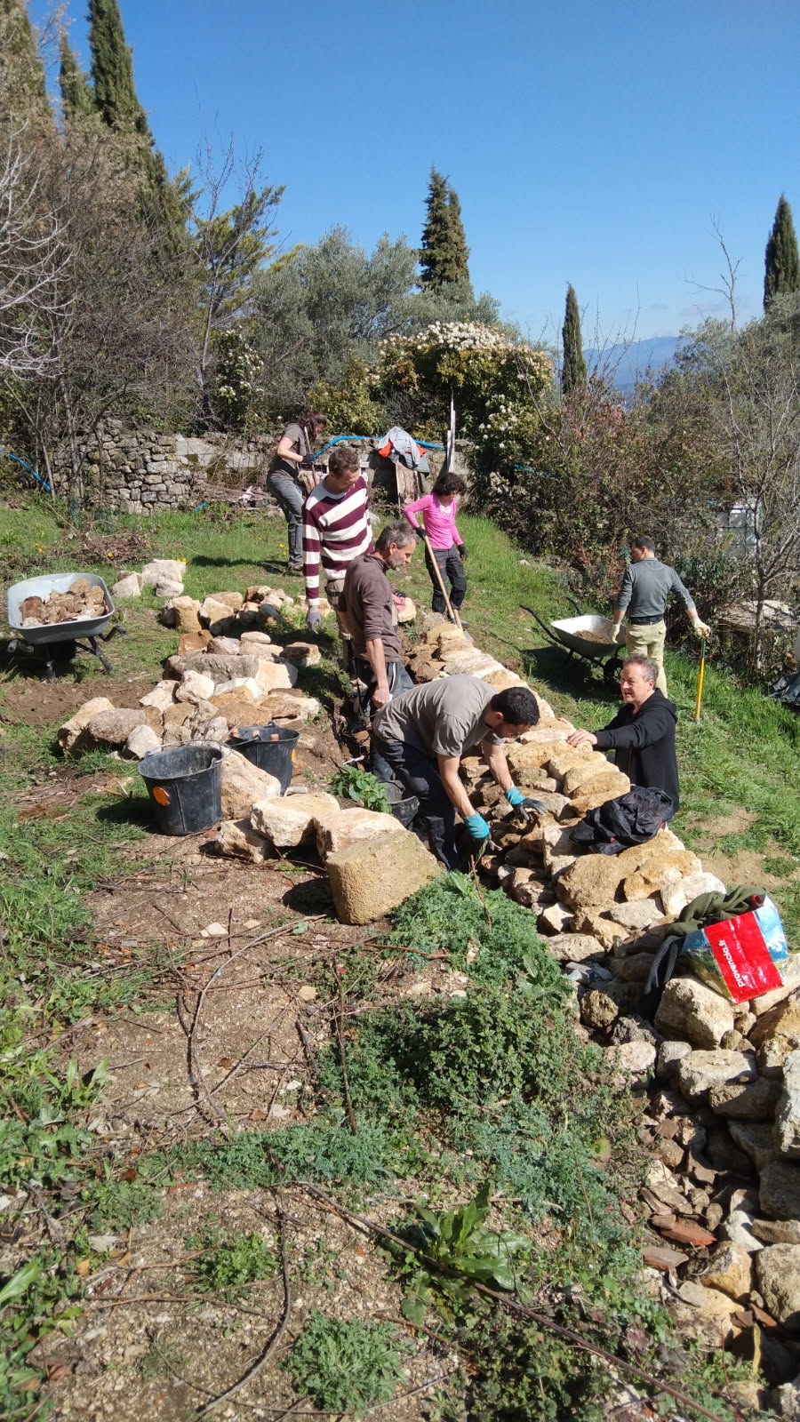 Journes du patrimoine Viens / chantiers murs
