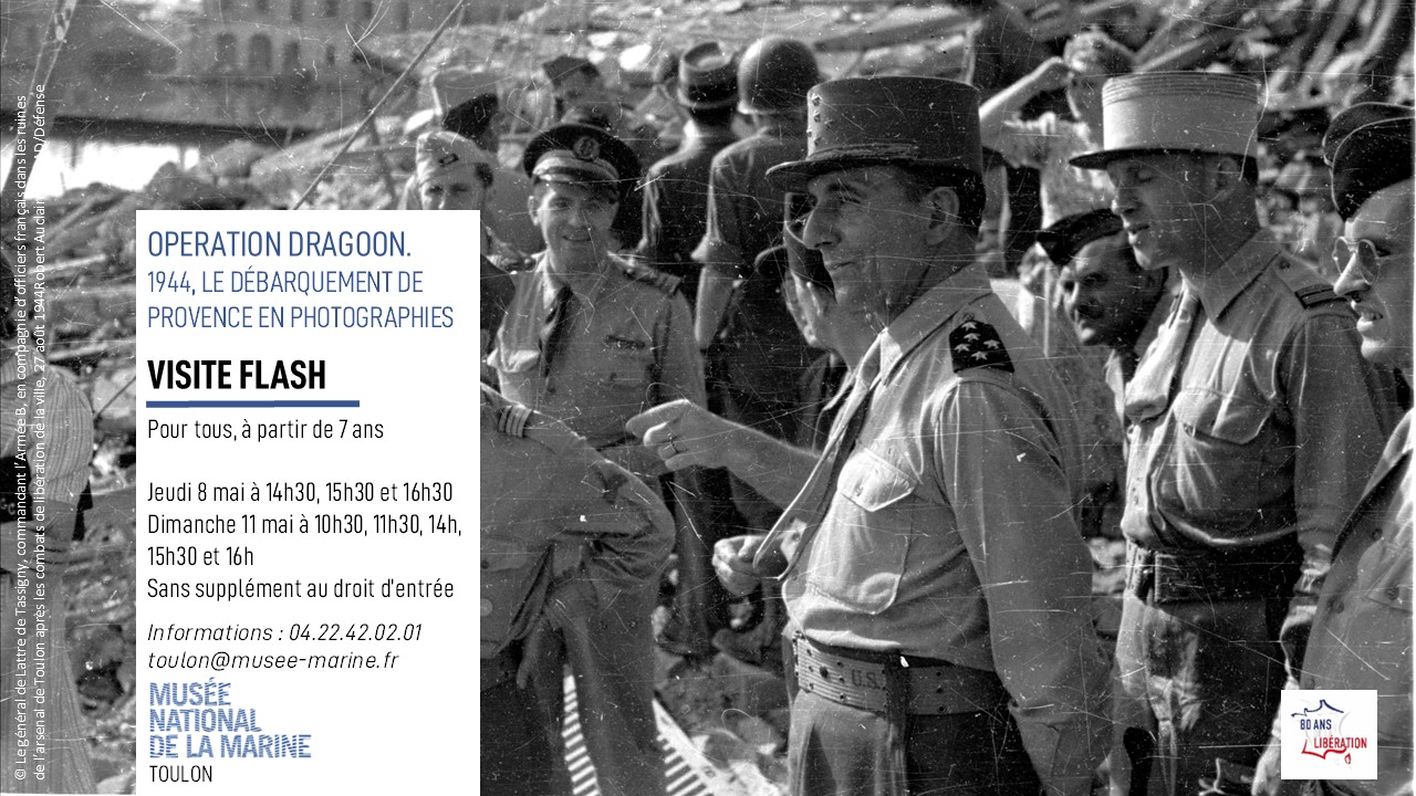 Visite flash de l'exposition  Opration Dragoon. 1944, le dbarquement en Provence en photographies 