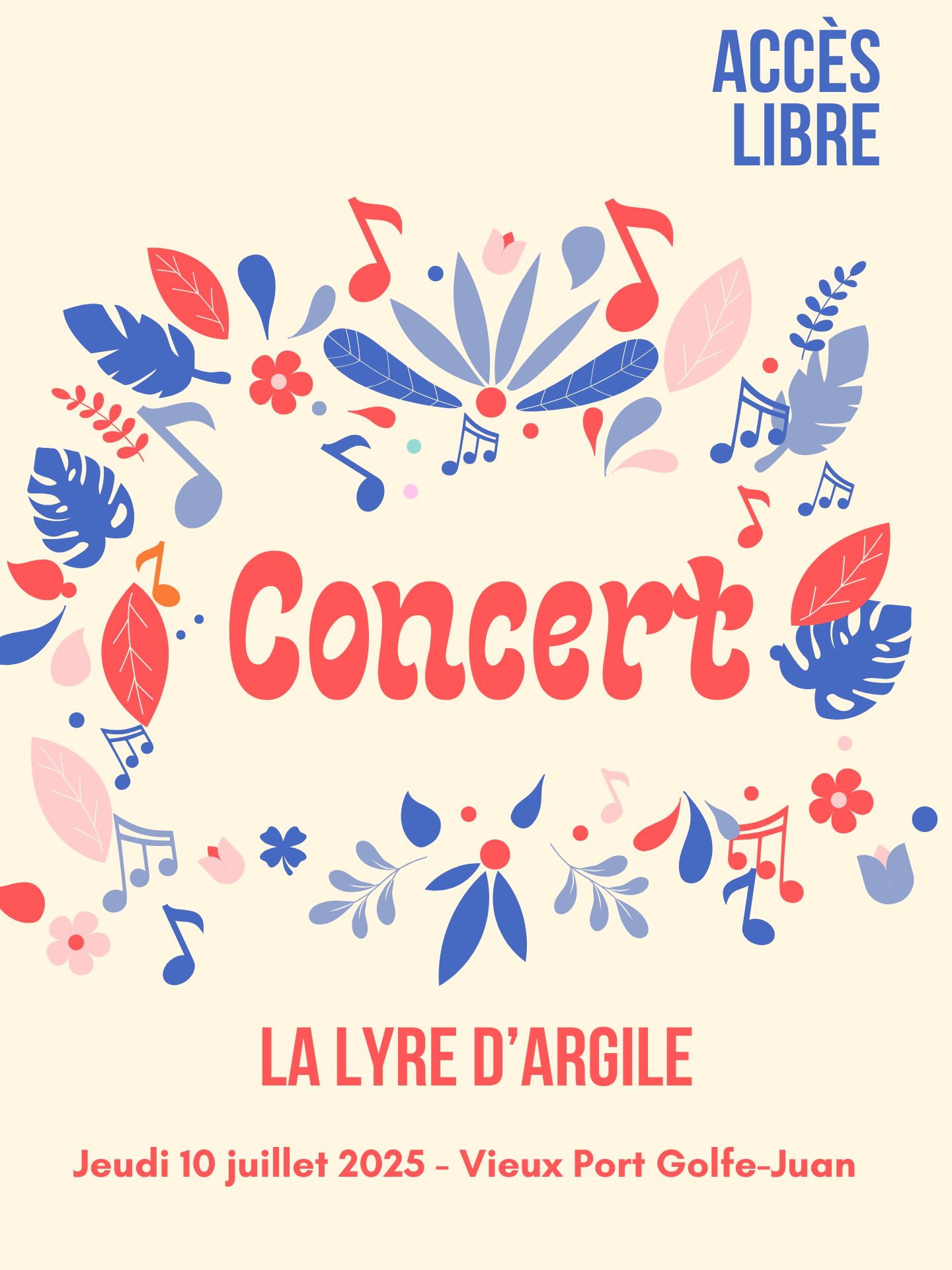 Concert de la Lyre d'Argile