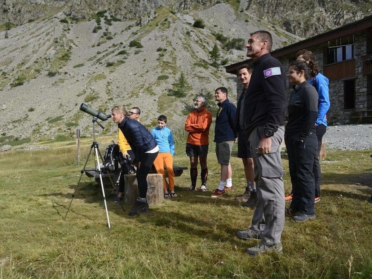 RDV avec un garde-moniteur au refuge Pr de la Chaumette
