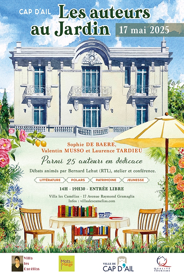 LES AUTEURS AU JARDIN