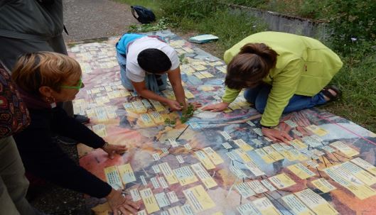 Atelier dcouverte - Herbier sur tissu avec Gap Science Animation