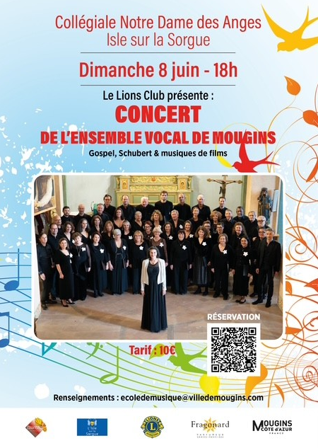 Concert de l'Ensemble Vocal de Mougins