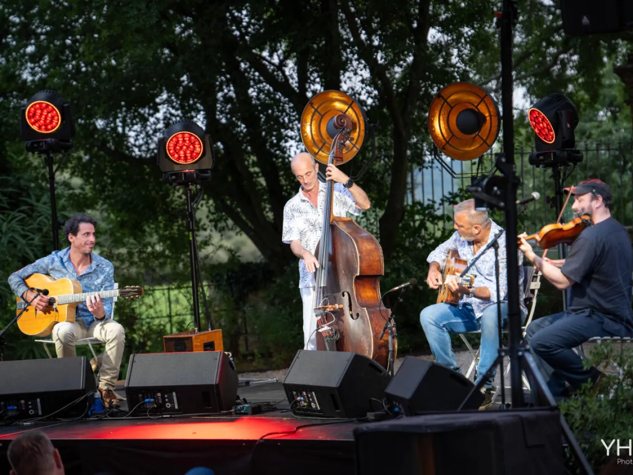 Festival Les Musicales Dans Les Vignes De Provence - Swing Du sud - Chteau Les Crostes