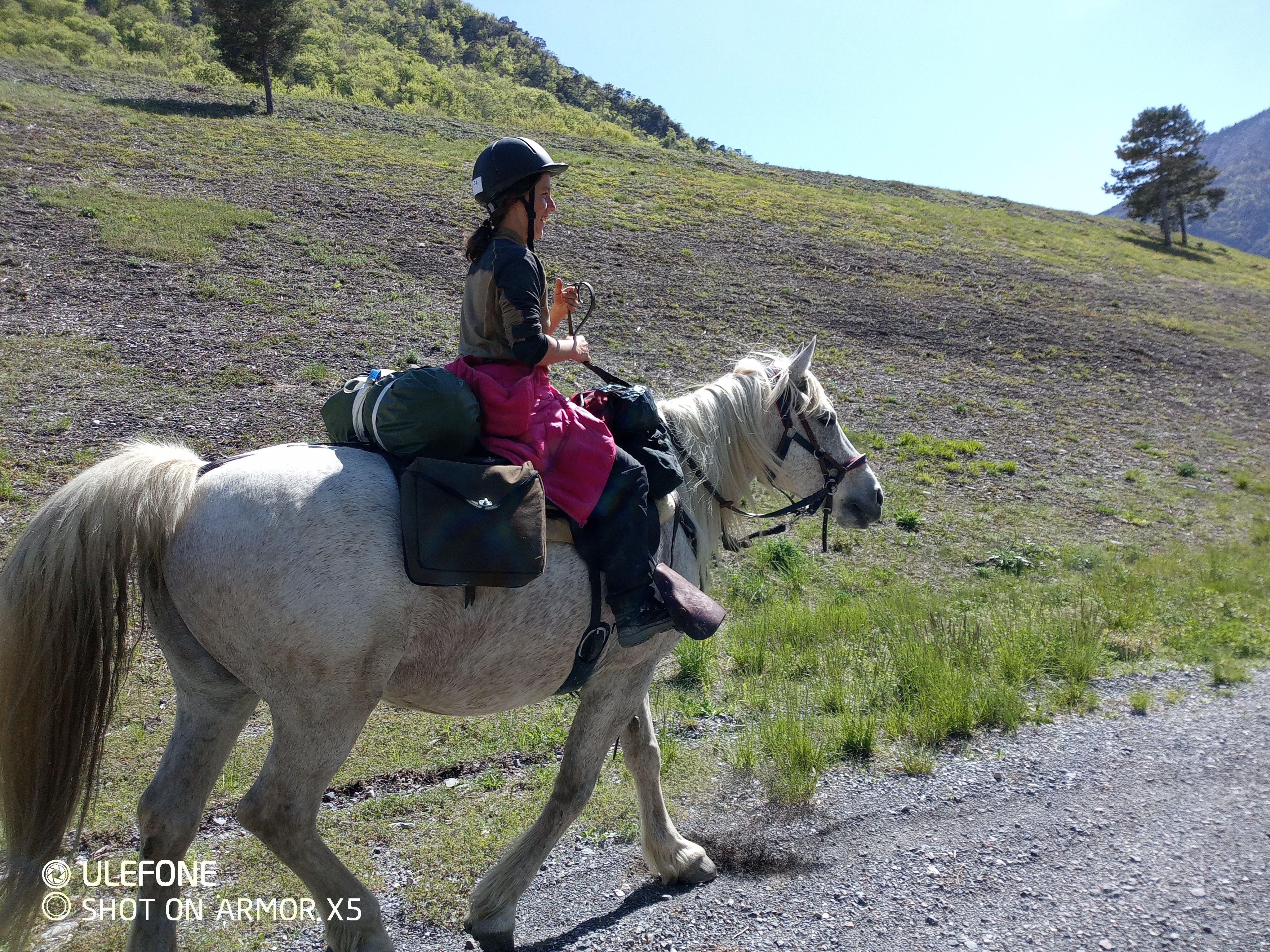 Rando itinrante  cheval pour les ados