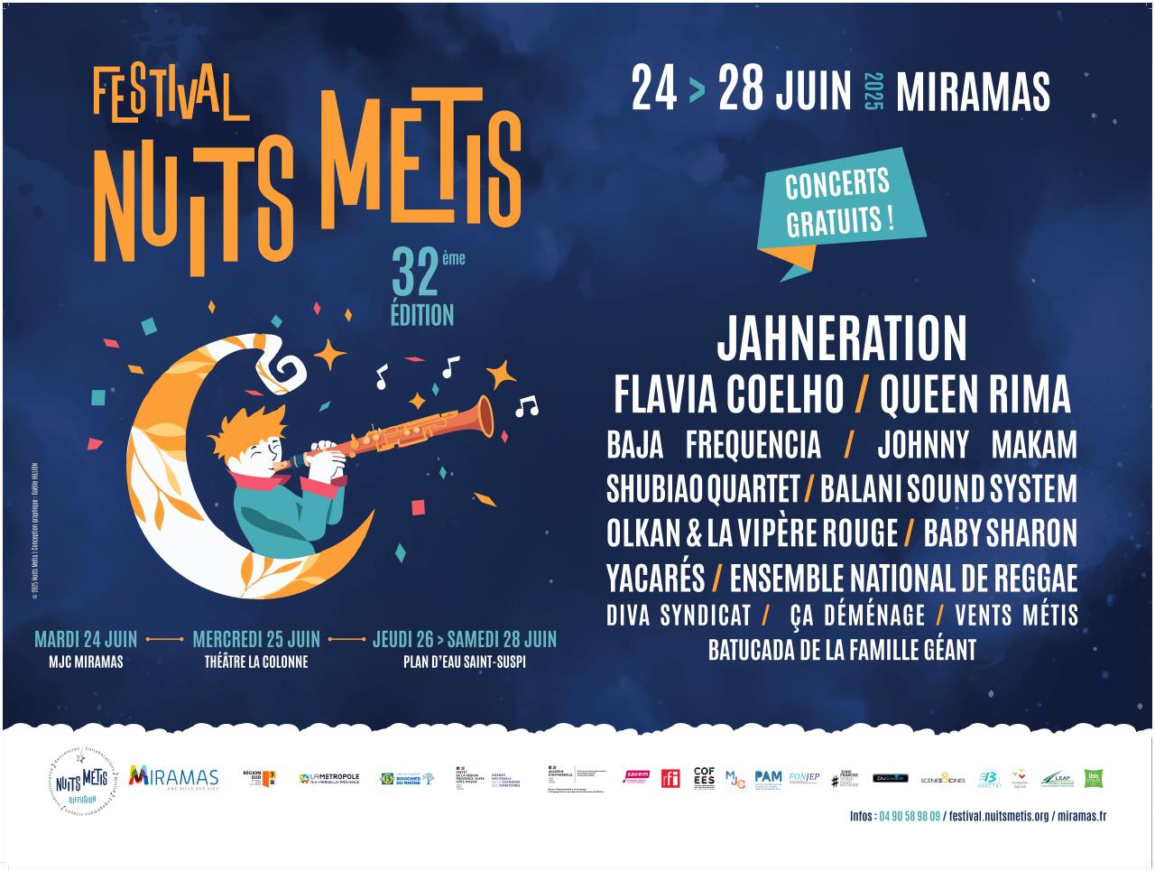 Le Festival Nuits Mtis fte sa 32e dition !