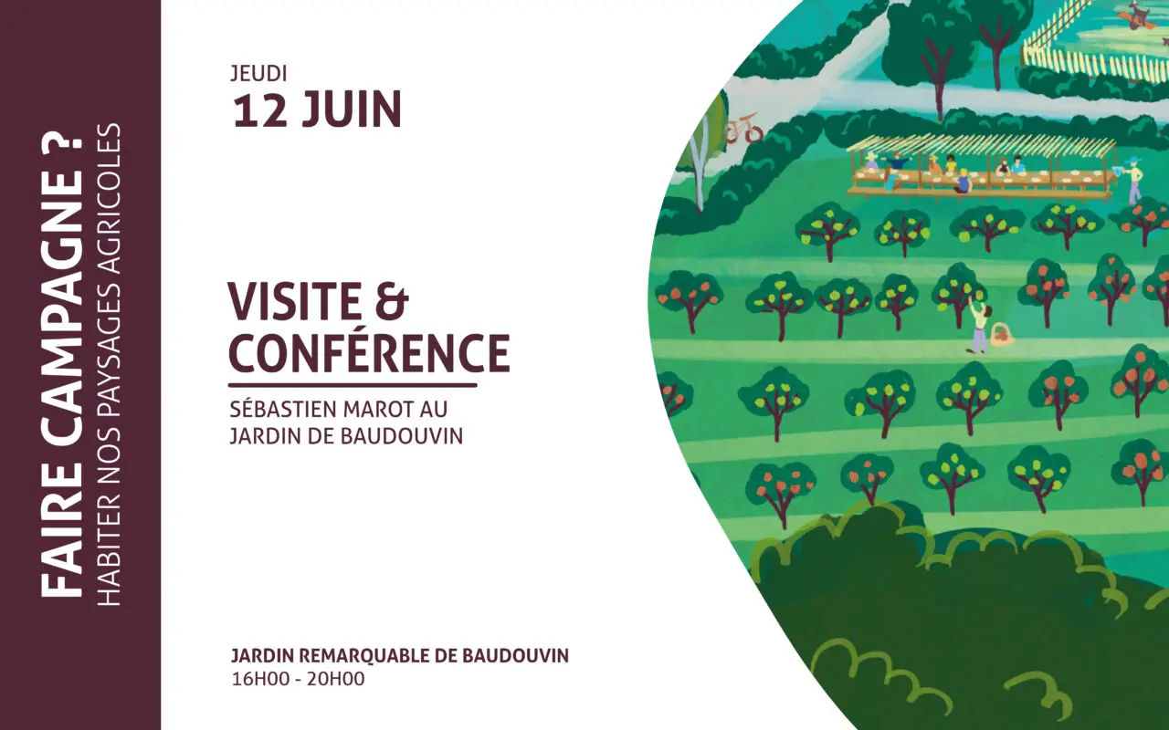 Visite commente et confrence - Sbastien Marot au Jardin remarquable de Baudouvin