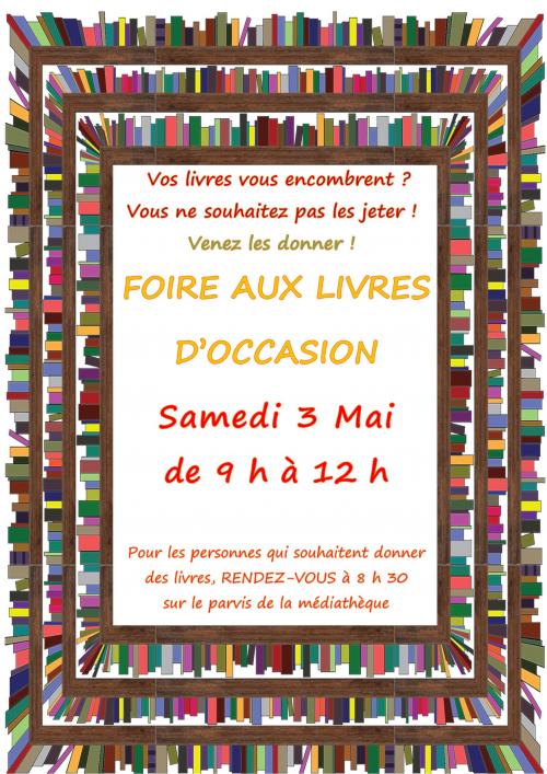 Foire aux livres d'occasion