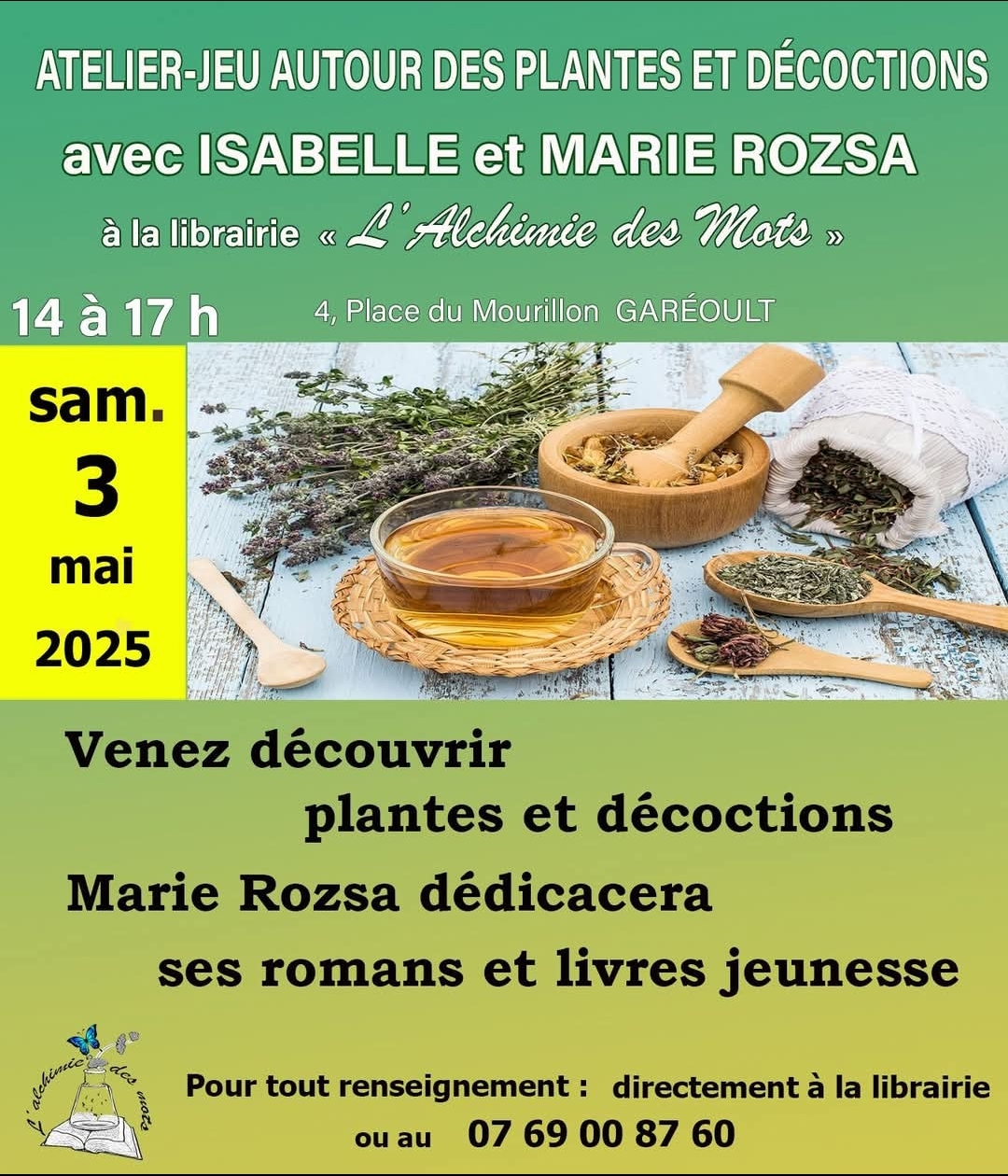 Atelier-jeu autour des plantes et dcoctions