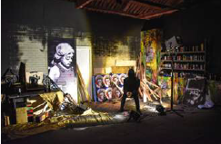 Banksy et le street art, une plante nomme banksy