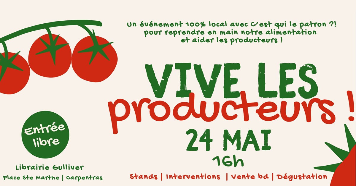 Vive les producteurs !