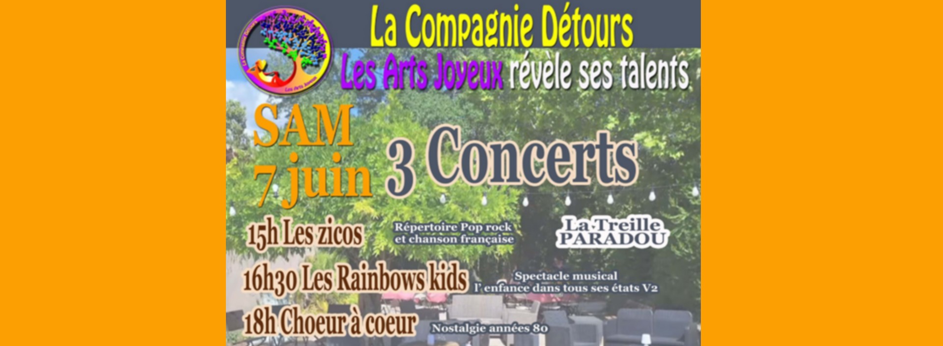 Spectacle - Concert par la Compagnie Dtours