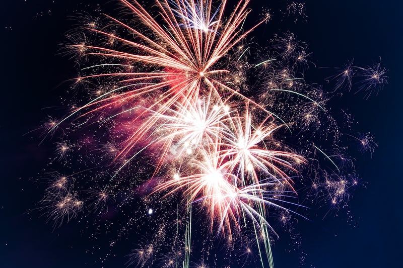 Feux d'artifices et soire musicale