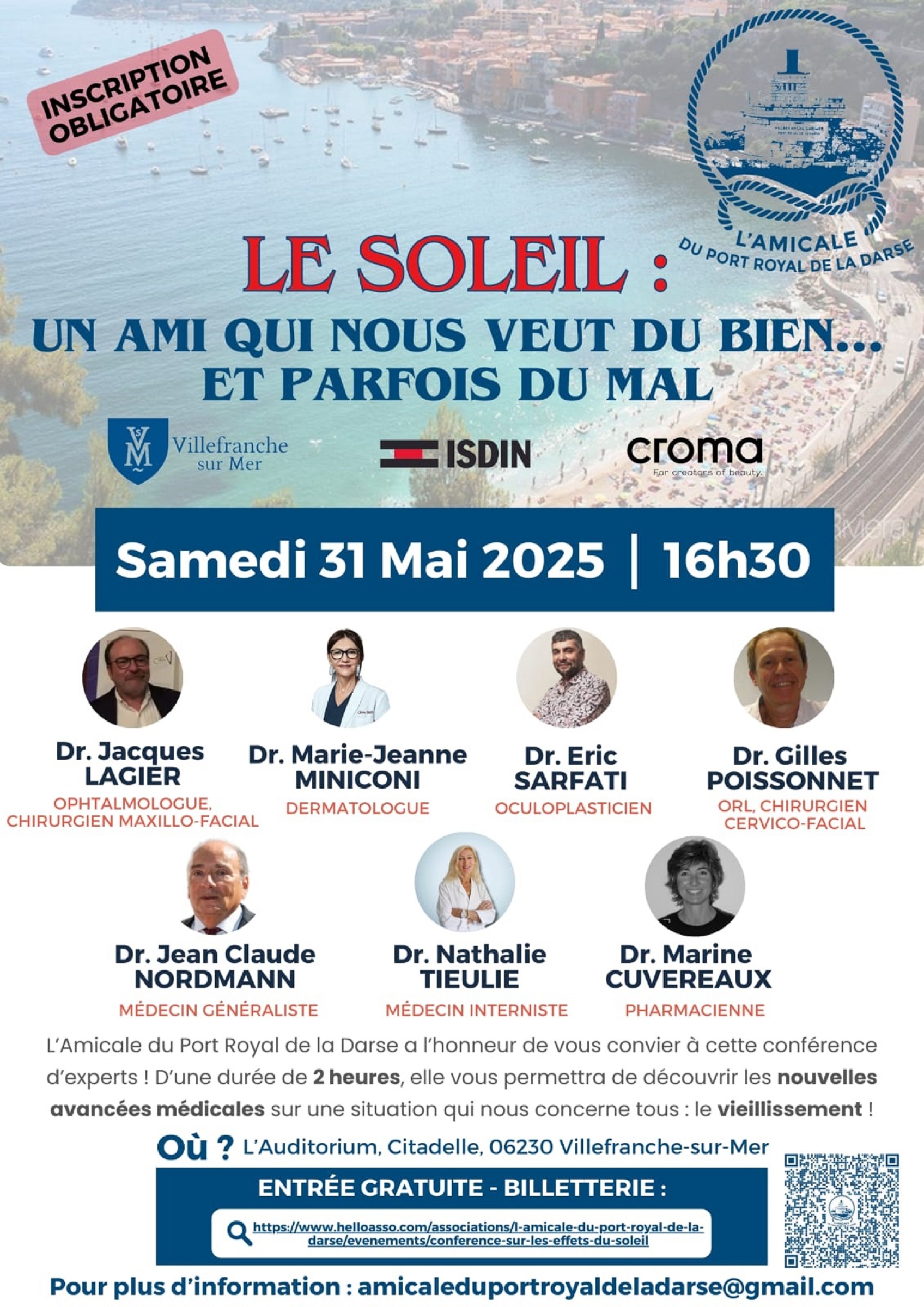 Confrence  Le soleil, un ami qui vous veut du bienet parfois du mal 