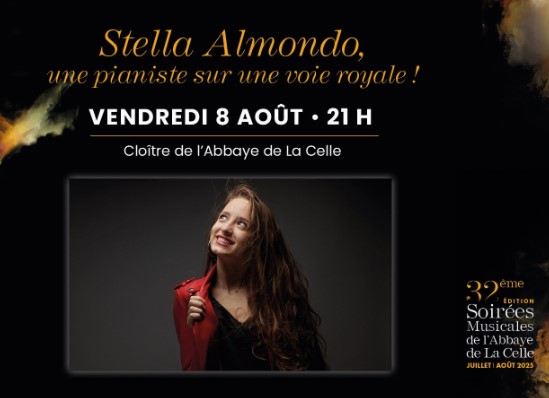 Concert : Stella Almondo - musique classique | Les Soires Musicales de l'Abbaye de La Celle