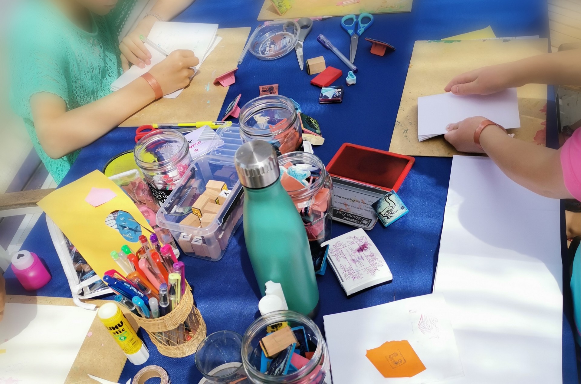 Les mercredis des enfants - Atelier avec Myrtil Fabre et Stphanie Lerat