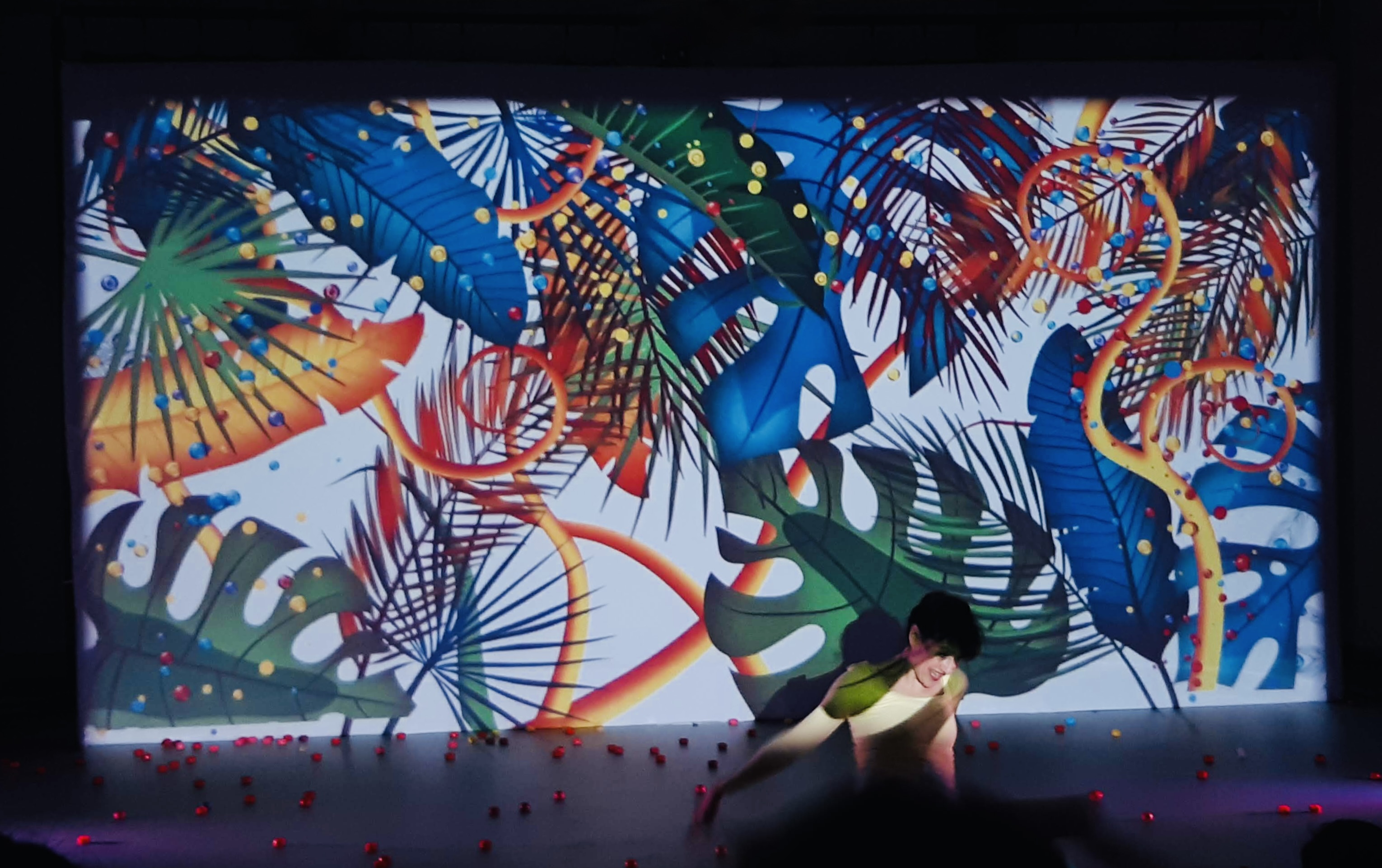 Petit Bouchon spectacle danse et illusion graphique