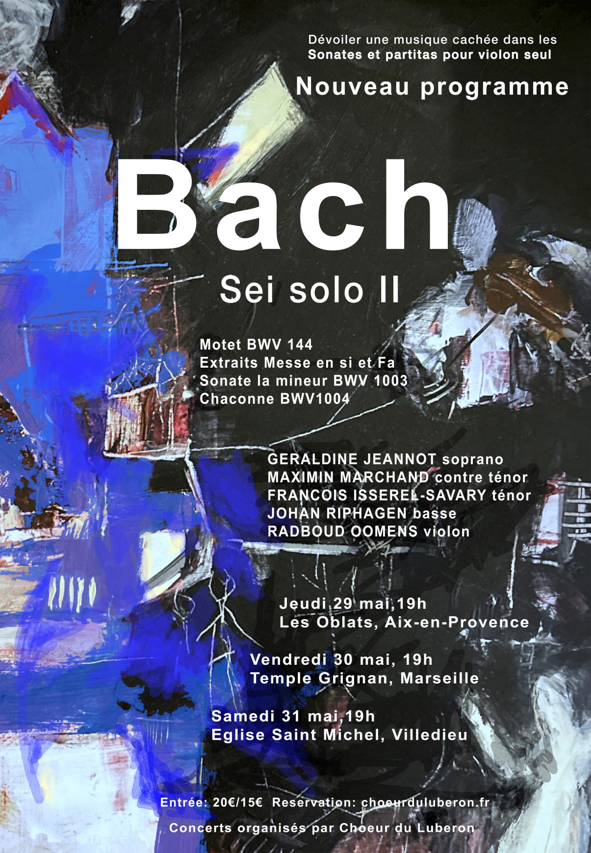 Sei Solo II- Bach, dvoiler une musique dissimule dans les Sonates et Partitas pour violon seul de Joh. Seb. BACH