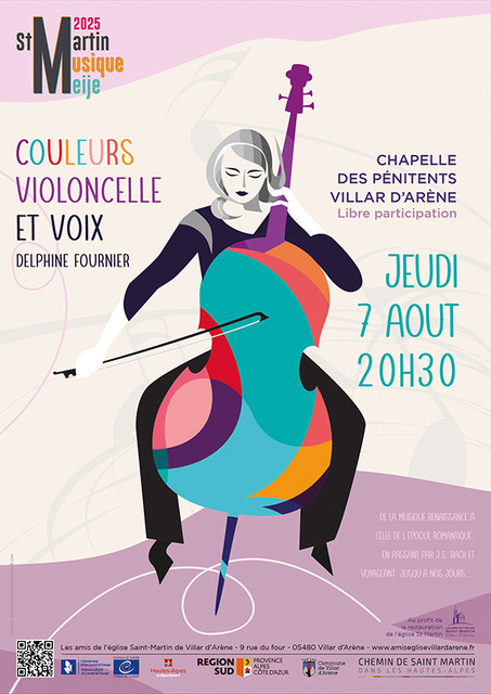 Rcital de violoncelle  Villar d'Arne - Delphine Fournier