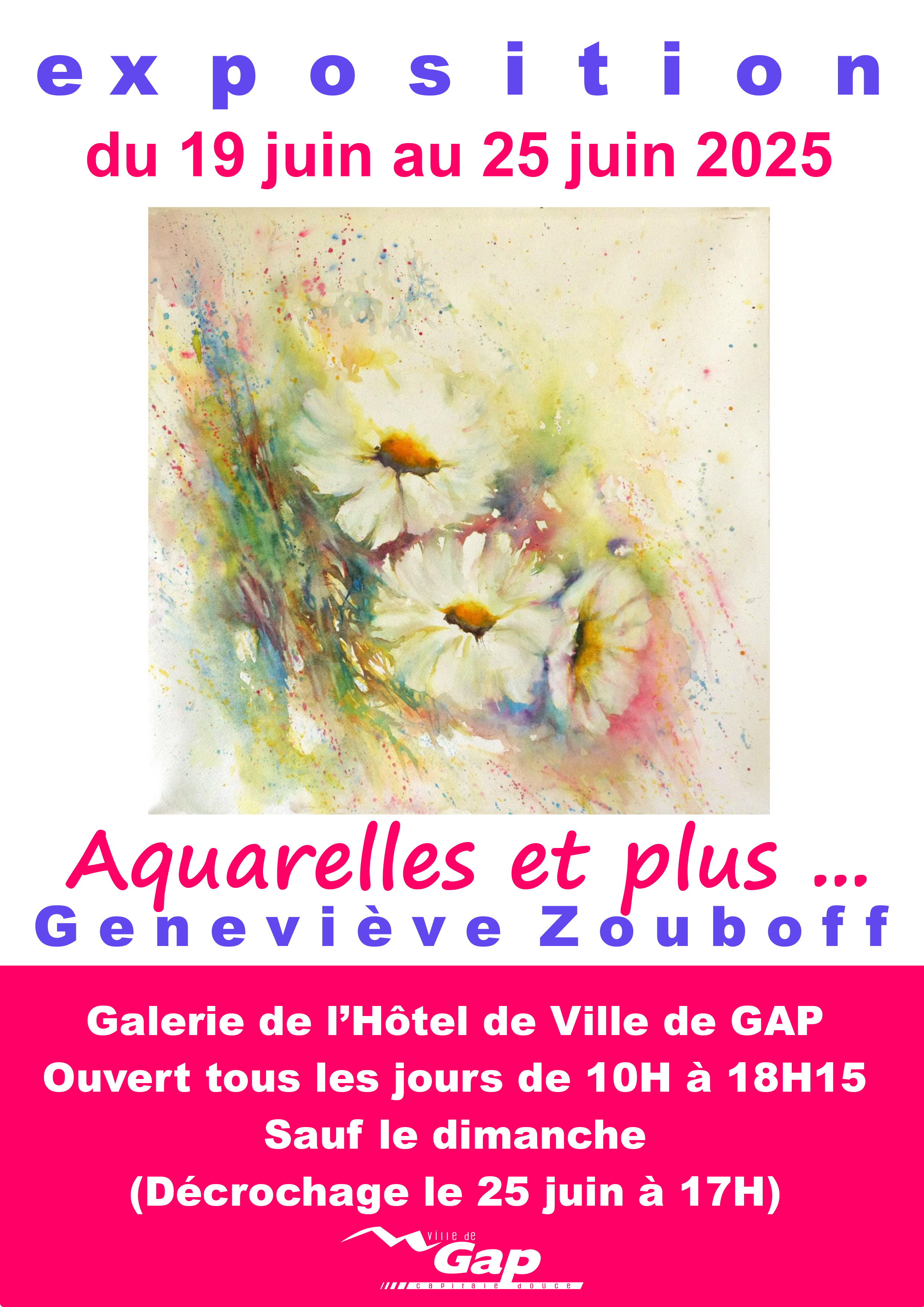Exposition Aquarelles et plus ...