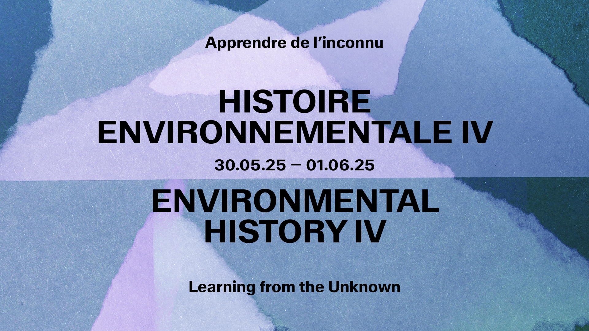 Srie de confrences  LUMA Arles / Histoire environnementale IV : Apprendre de l'inconnu