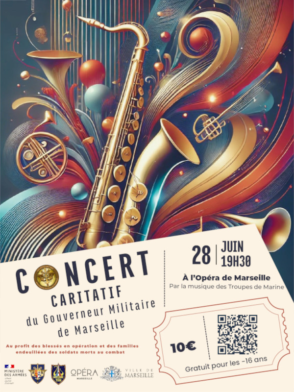 Concert caritatif du Gouverneur Militaire de Marseille