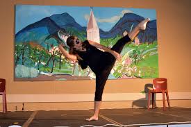 Spectacle de thtre par Chantal et Elise Clary
