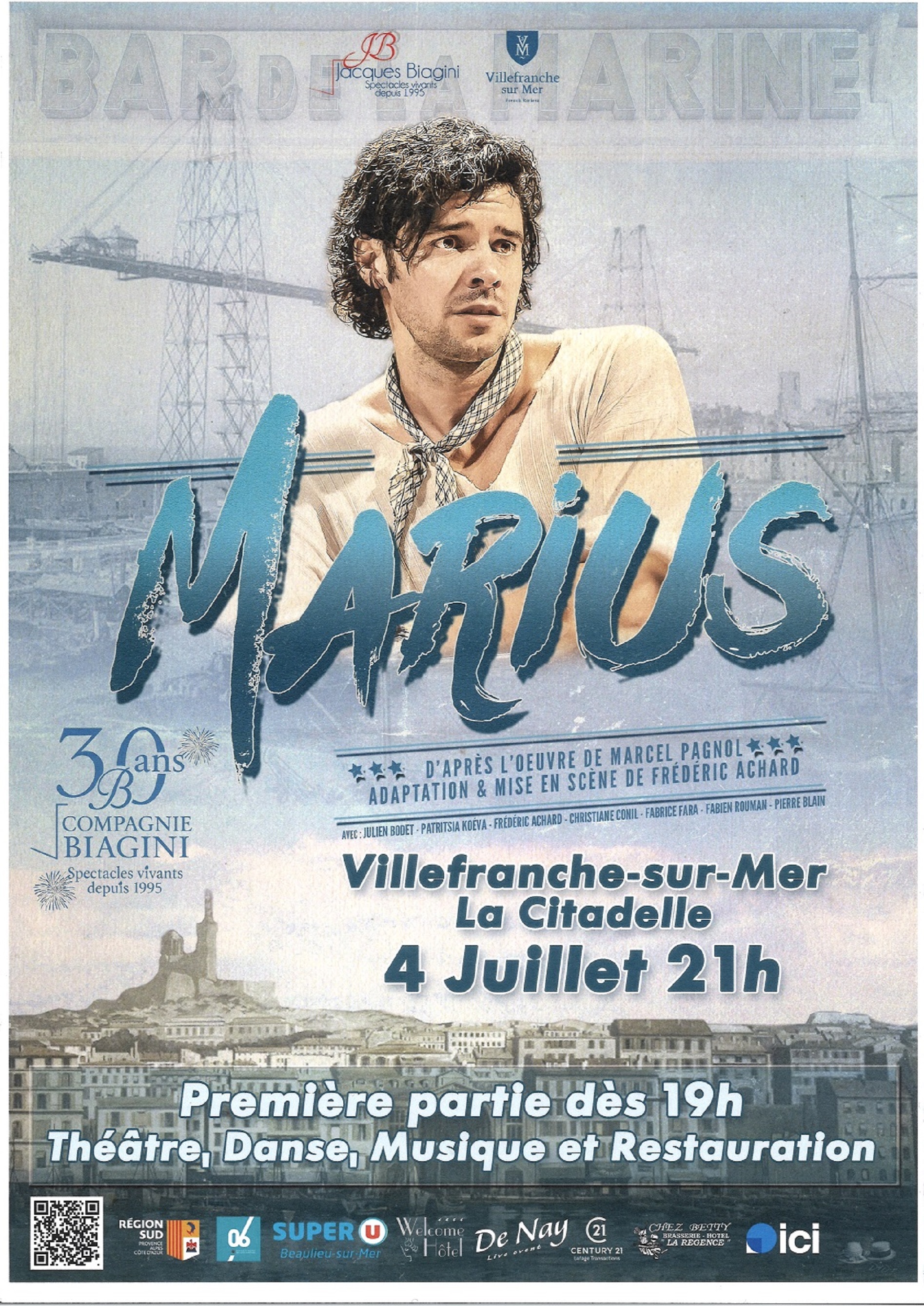 Representation de Marius par la Compagnie Biagini